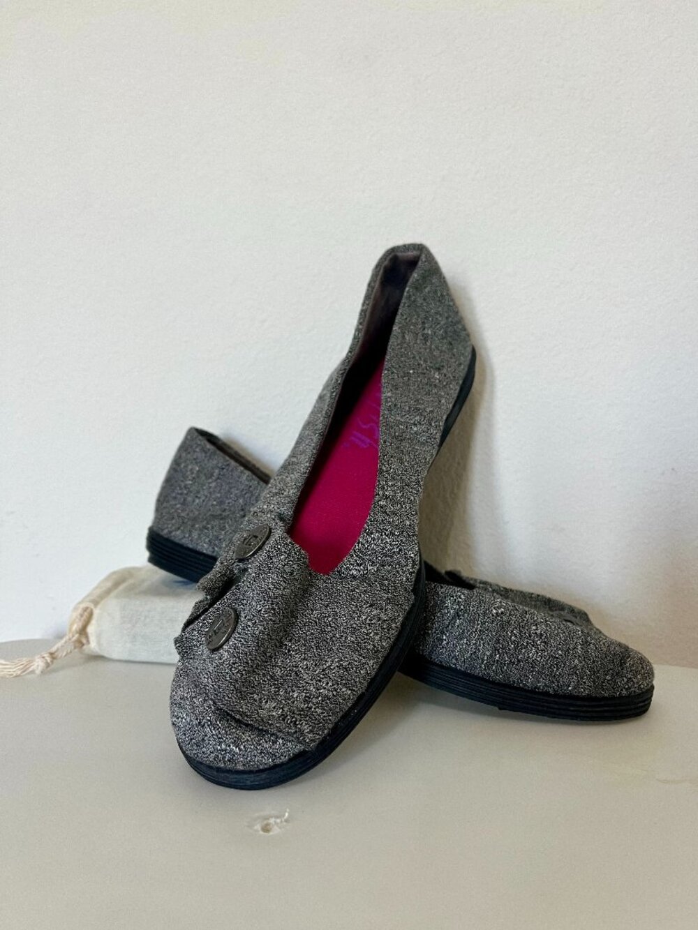 Blowfish Malibu Gray Flats